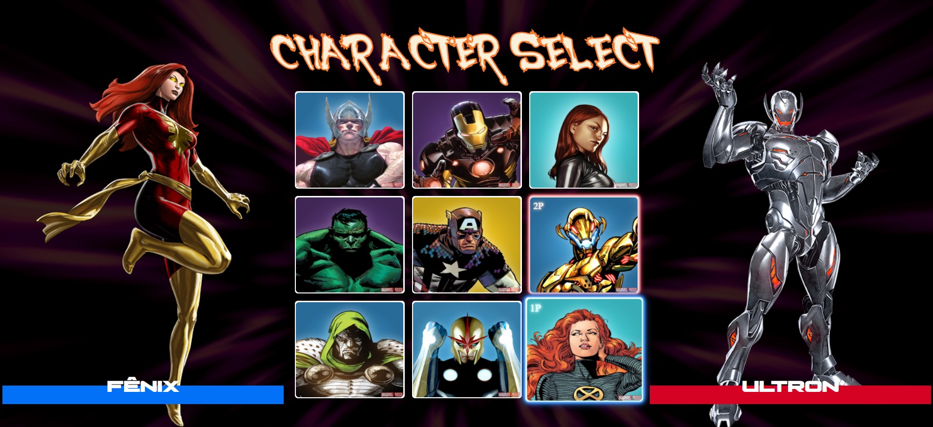 imagem Projeto Marvel