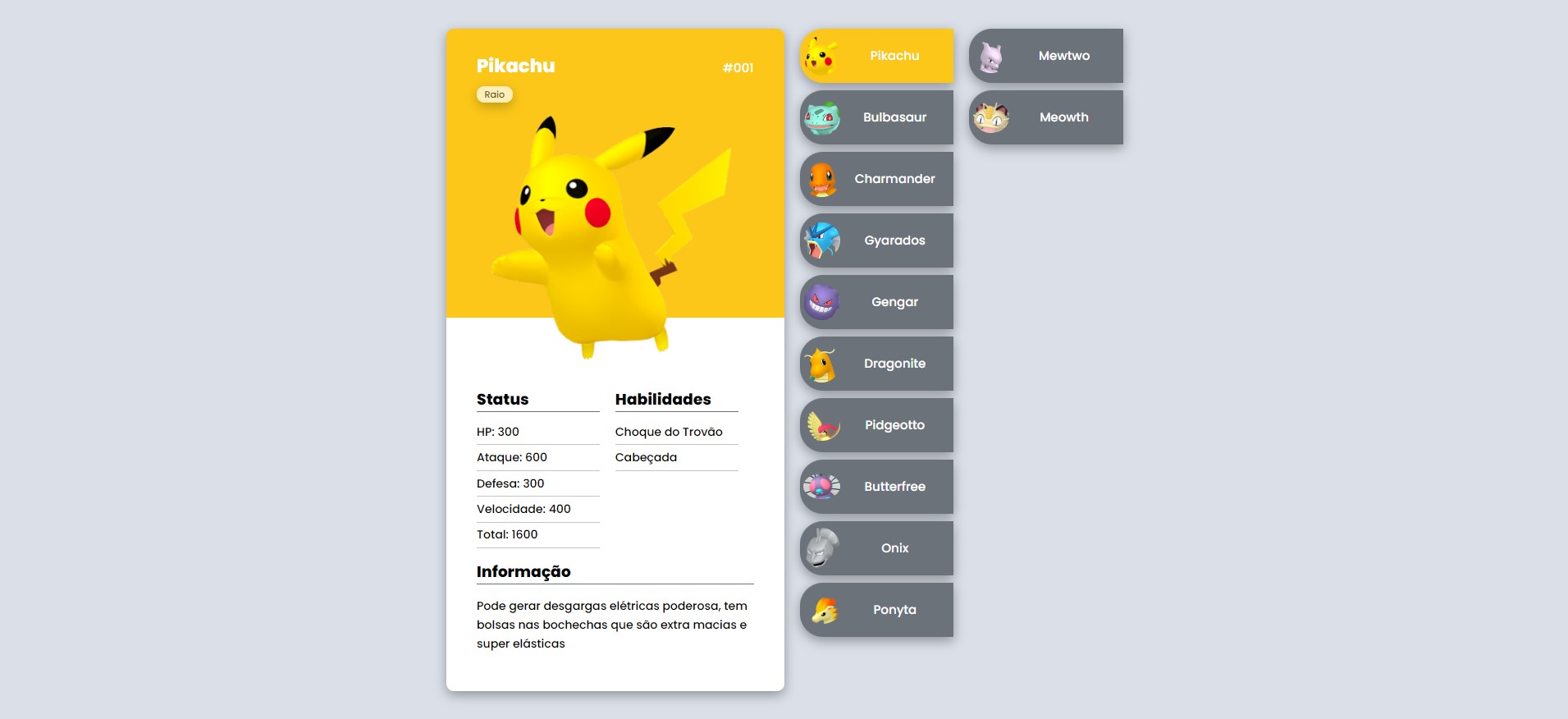 imagem Projeto Pokédex